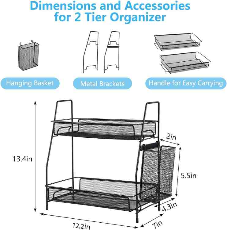 Countertop Organizer for Bathroom Counter, The Organizer for Bedroom, Spice Rack Organizer for K