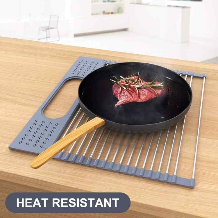 Roll Up Dish Drying Rack 17.5